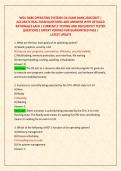 WGU D686 OPERATING SYSTEMS OA EXAM BANK 2026&sol;2027 &vert; &NewLine;ACCURATE REAL EXAM QUESTIONS AND ANSWERS WITH DETAILED &NewLine;RATIONALES EACH &vert; CURRENTLY TESTING AND FREQUENTLY TESTED &NewLine;QUESTIONS &vert; EXPERT VERIFIED FOR GUARANTEED PASS &vert; LATEST UPDATE