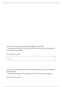 CNSC ASPEN PRACTICE TEST QUESTIONS WITH CORRECT ANSWERS