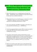 Relias - Case Management Assessment A &NewLine;Detailed Exam Study Questions with &NewLine;Verified Answers &vert; Guarantee Pass&excl; 