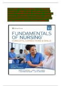 TEST BANK FOR FUNDAMENTALS OF NURSING CONCEPTS CONNECTIONS AND SKILLS LATEST EDITION COMPREHENSIVE CHAPTER BY CHAPTER PRACTICE QUESTIONS WITH DETAILED ANSWER EXPLANATIONS REVIEW RATIONALES COMPLETE STUDY GUIDE 2026 2027 EDITION GRADED A&plus;
