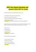 ANCC Non-Clinical Questions and answers 20262027 A&plus; Grade