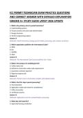 ICC PERMIT TECHNICIAN EXAM PRACTICE QUESTIONS &NewLine;AND CORRECT ANSWER WITH DETAILED EXPLANATION &NewLine;GRADED A&plus; STUDY GUIDE LATEST 2026 UPDATE  