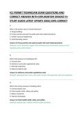ICC PERMIT TECHNICIAN EXAM QUESTIONS AND &NewLine;CORRECT ANSWER WITH EXPLANATION GRADED A&plus; &NewLine;STUDY GUIDE LATEST UPDATE 2026&vert;100&percnt; CORRECT