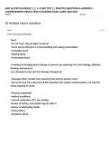 NUR 162 PSYCH MODULE 1&comma; 2&comma; 3&comma; 4 UNIT TEST 1 &vert; PRACTICE QUESTIONS & ANSWERS &vert; COMPREHENSIVE MENTAL HEALTH NURSING STUDY GUIDE 2026&sol;2027