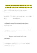 PERSONAL LINES INSURANCE EXAM   &vert;COMPLETE QUESTIONS WITH 100&percnt; RATED EXPERT SOLUTIONS &vert;2026 LATEST UPDATED
