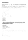 Nursing Practice I &ndash; Foundation of Professional Nursing Practice &vert; Correct Verified Answers Updated 2026 &vert; Nursing Practice Questions and Answer Guide