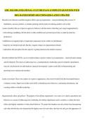 LDR  302S ORGANIZATIONAL CULTURE EXAM  &vert;COMPLETE QUESTIONS WITH 100&percnt; RATED EXPERT SOLUTIONS &vert;2026 LATEST UPDATED
