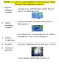 OCN Exam 2 with all Correct & 100&percnt; Verified Answers &vert;Actual Complete Exam &vert;Already Graded A&plus;