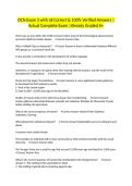 OCN Exam 3 with all Correct & 100&percnt; Verified Answers &vert;Actual Complete Exam &vert;Already Graded A&plus;