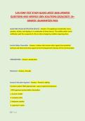 S-95 FDNY TEST STUDY GUIDE LATEST 2026 UPDATED &NewLine;QUESTIONS AND VERIFIED 100&percnt; SOLUTIONS &lpar;2026&sol;2027&rpar; &vert;A&plus; &NewLine;GRADED &vert;GUARANTEED PASS