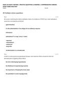 NURS 165 EXAM 3 REVIEW &vert; PRACTICE QUESTIONS & ANSWERS &vert; COMPREHENSIVE NURSING STUDY GUIDE 2026&sol;2027