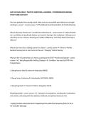 NUR 165 FINAL EXAM &vert; PRACTICE QUESTIONS & ANSWERS &vert; COMPREHENSIVE NURSING STUDY GUIDE 2026&sol;2027