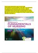 TEST BANK FOR DAVIS ADVANTAGE FOR FUNDAMENTALS OF NURSING VOLUME 2 5TH EDITION BY JUDITH M&period; WILKINSON AND LESLIE S&period; TREAS COMPREHENSIVE CHAPTER BY CHAPTER PRACTICE QUESTIONS WITH DETAILED ANSWER EXPLANATIONS REVIEW RATIONALES COMPLETE STUDY GUIDE 2026 202
