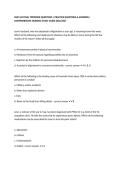 NUR 162 FINAL TEXTBOOK QUESTIONS &vert; PRACTICE QUESTIONS & ANSWERS &vert; COMPREHENSIVE NURSING STUDY GUIDE 2026&sol;2027