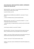 NUR 165 FINAL EXAM &vert; PRACTICE QUESTIONS & ANSWERS &vert; COMPREHENSIVE NURSING STUDY GUIDE 2026&sol;2027