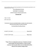 ECN 801 MIDTERM 2 EXAM &vert; QUESTIONS AND ANSWER KEY WITH EXPLANATIONS &vert; 2026 UPDATE &vert; WITH COMPLETE SOLUTIONS &ndash; TMU&period;