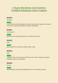 Commerce 1MA3 Final Exam Questions and Answers Verified Solutions Latest Update