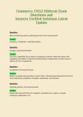 Commerce 1MA3 Final Exam Questions and Answers Verified Solutions Latest Update 3