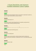 Commerce 1MA3 Midterm Exam Questions and Answers Verified Solutions Latest Update