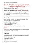 Shadow Health Neurological Assessment &ndash; Comprehensive Clinical Assessment Guide & Documentation Review &lpar;Latest Update 2026&rpar;