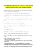 Atm&sol;OCN 100 Final Exam with all Correct & 100&percnt; Verified Answers &vert;Actual Complete Exam &vert;Already Graded A&plus;