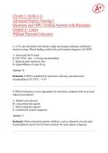 EXAM 2&colon; NUR 6111 Advanced Practice Nursing I Questions and 100&percnt; Verified Answers with Rationales Graded A&plus; Latest William Paterson University