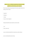 BIO 201  EXAM 1  &vert;COMPLETE QUESTIONS WITH 100&percnt; RATED EXPERT SOLUTIONS &vert;2026 LATEST UPDATED
