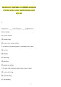 BIO 201 EXAM 1 &lpar;CHAPTERS 1-3&rpar;  &vert;COMPLETE QUESTIONS WITH 100&percnt; RATED EXPERT SOLUTIONS &vert;2026 LATEST UPDATED