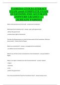 Florida Civics Literacy Exam 2026 &ndash; Complete Study Guide and Practice Questions
