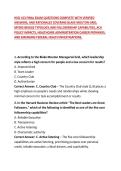 HSCI 413 FINAL EXAM QUESTIONS COMPLETE WITH VERIFIED ANSWERS&comma; AND RATIONALES COVERING BLAKE MOUTON GRID&comma; MYERS-BRIGGS TYPOLOGY&comma; HBR FOLLOWERSHIP CAPABILITIES&comma; ACA POLICY IMPACTS&comma; HEALTHCARE ADMINISTRATION CAREER PATHWAYS&comma; AND EMERGING FEDERAL HEALTH INVES