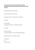 OMM FINAL FINAL EXAM &vert; PRACTICE QUESTIONS & ANSWERS &vert; COMPREHENSIVE OSTEOPATHIC MANIPULATIVE MEDICINE STUDY GUIDE 2026&sol;2027