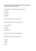 OMM PRACTICE QUESTIONS &vert; COMPREHENSIVE OSTEOPATHIC MANIPULATIVE MEDICINE EXAM PREP &vert; QUESTIONS & ANSWERS 2026&sol;2027