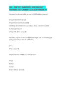 CWI Pre-Test Practice Questions & Verified Answers &lpar;Latest 2025&ndash;2026&rpar; &vert; Certified Welding Inspector Exam Study Guide