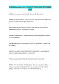 CWI Citizenship Test &vert; 100 Practice Questions & Verified Answers &lpar;Latest 2025&ndash;2026&rpar; &vert; Canadian Citizenship Exam Study Guide