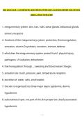 BIO 201 EXAM 2  &vert;COMPLETE QUESTIONS WITH 100&percnt; RATED EXPERT SOLUTIONS &vert;2026 LATEST UPDATED