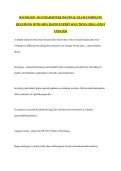 SOCIOLOGY 101 STRAIGHTERLINE FINAL EXAM &vert;COMPLETE QUESTIONS WITH 100&percnt; RATED EXPERT SOLUTIONS &vert;2026 LATEST UPDATED