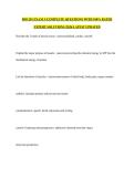 BIO 201 EXAM 3 &vert;COMPLETE QUESTIONS WITH 100&percnt; RATED EXPERT SOLUTIONS &vert;2026 LATEST UPDATED