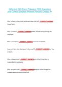 JMU Nutr 280 Exam 2 Newest 2026 Questions &NewLine;and Correct Detailed Answers Already Graded A&plus; 