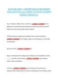 NUTR 280 EXAM 1 THEIMER EXAM GUIDE NEWEST &NewLine;2026 QUESTIONS and CORRECT DETAILED ANSWERS &NewLine;ALREADY GRADED A&plus; 
