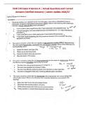 NUR 170 Exam 4 Version A &vert; Actual Questions and Correct Answers &lpar;Verified Answers&rpar; &vert; Latest Update 2026&sol;27 &vert; Galen College of Nursing