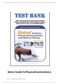 Test Bank for Bates&rsquo; Guide To Physical Examination and History Taking 14th Edition &lpar;LWW&comma; 2025&rpar; by Rainier P&period; Soriano&comma; Isbn no&semi; 9781975218348&comma; all 20 Chapters Covered