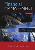 Financial Management&colon; Theory & Practice Textbook