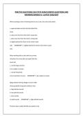 PRACTICE QUESTIONS CNA PRACTICE QUESTIONS CAN STATE EXAM&vert;VERIFIED QUESTIONS AND ANSWERS&vert;GRADED A&plus; &vert;LATEST 2026&sol;2027 