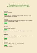 Community Association Manager Exam Questions and Answers Verified Solutions Latest Update 5