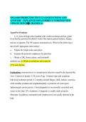 NSG 6440 PREDICTOR TEST EXAM QUESTIONS AND &NewLine;ANSWERS  EXPLAINED 100&percnt;CORRECT&sol;VERIFIED NEW &NewLine;UPDATE 2025&sol;2026 GRADED A&plus;