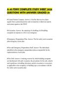 A&lowbar;49&lowbar;FDNY&lowbar;COMPLETE&lowbar;STUDY&lowbar;SHEET&lowbar;2026&lowbar;QUESTIONS&lowbar;WITH&lowbar;ANSWERS&lowbar;GRADED