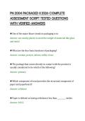 PN 2004 PACKAGED II 2026 COMPLETE&NewLine;ASSESSMENT SCRIPT TESTED QUESTIONS&NewLine;WITH VERIFIED ANSWERS&NewLine;