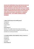 UNLV BIO 189 COMPREHENSIVE FINAL EXAM PRACTICE GUIDE&colon; 200 QUESTIONS COVERING THE SCIENTIFIC METHOD&comma; HYPOTHESIS TESTING&comma; FALSIFIABILITY&comma; FUNCTIONAL TRAITS OF LIFE&comma; CELL THEORY&comma; ATOMIC STRUCTURE &lpar;PROTONS&comma; NEUTRONS&comma; ELECTRONS&rpar;&comma; ISOTOPES&comma; CHEMICAL BONDING &lpar;NO