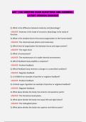 ANP 1106 VERIFIED EXAM QUESTIONS AND ANSWERS - LATEST VERSION 2026&sol;2027&NewLine;&NewLine;