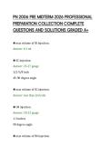 PN 2006 PRE MIDTERM 2026 PROFESSIONAL&NewLine;PREPARATION COLLECTION COMPLETE&NewLine;QUESTIONS AND SOLUTIONS GRADED A&plus;